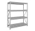 Стеллаж металлический Практик MS Pro 2500/1310x400/4