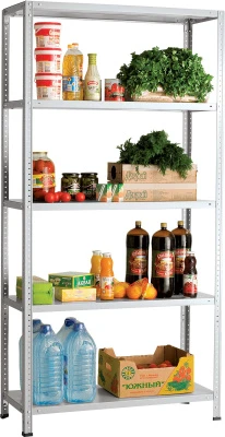 Стеллаж металлический Практик MS 160/70х40/4м