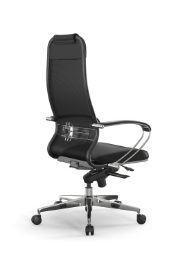 Кресло для руководителя Samurai Comfort S Infinity (сетка/экокожа черная)